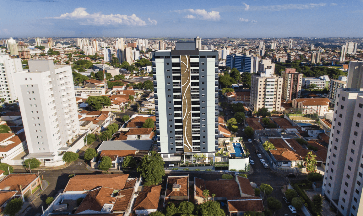 Fotos da fachada vista de longe